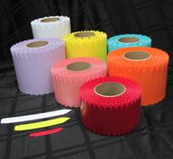 5.00in x 0.625in Thermal Thick Pot Tag - White-SRP0650T-WH